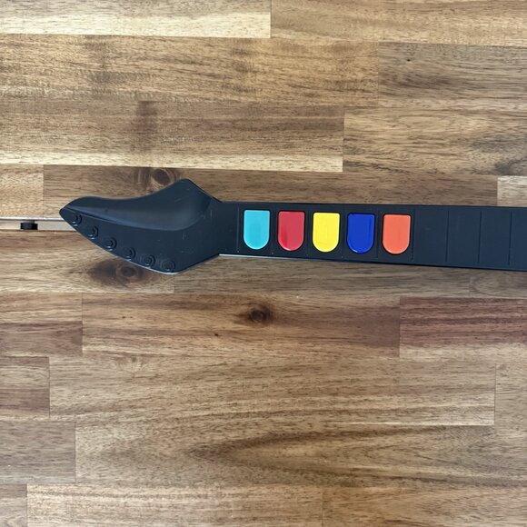 Guitar Hero Guitar Playstation 2 PS2 Wireless White No Dongle 95025 Not Tested - Picture 3 of 11